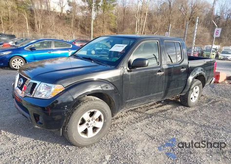 2012 Nissan Frontier Sv z USA, uszkodzony, nr VIN 1N6AD0EV1CC449586